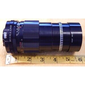 Auto Spira-Tel f=135 1:2.8 Vintage Prime Telephoto Lens Japan Manual Non-AI